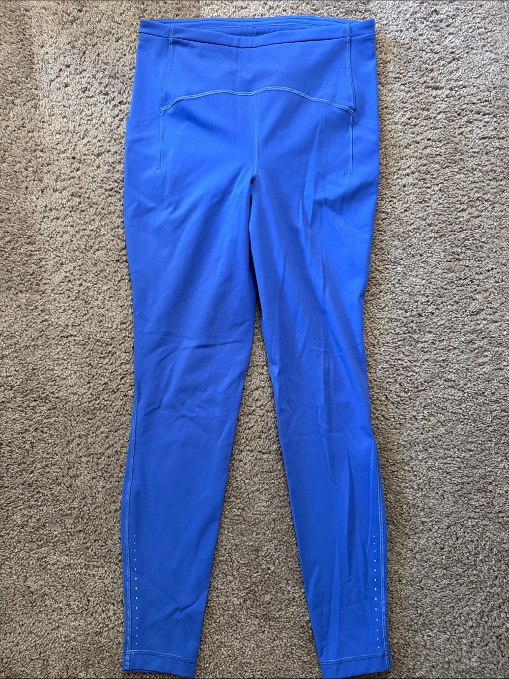 lululemon athletica Periwinkle/Blue Workout Leggings